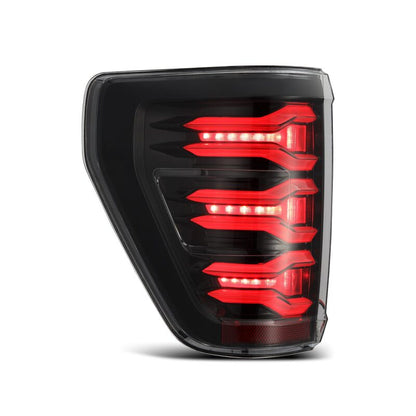 AlphaRex LUXX-Series LED Projector Tail Lights Alpha-Black | Ford F150 (21-23) (653010)