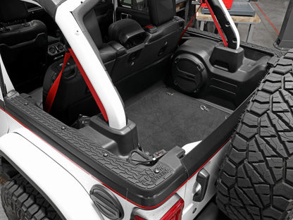 aFe Terra Guard Tub Rail Covers: Jeep Wrangler Unlimited JL 2018-26