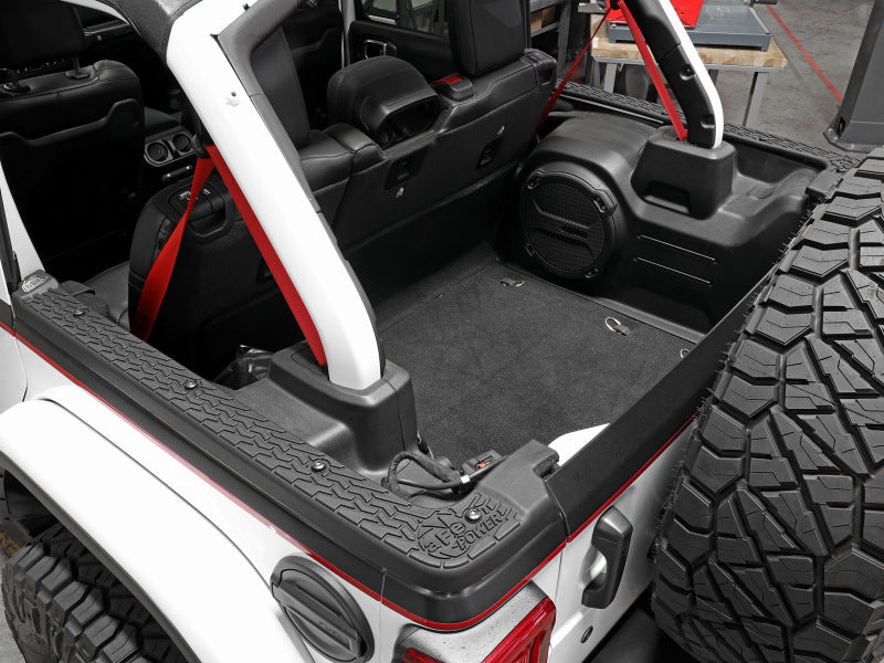 aFe Terra Guard Tub Rail Covers: Jeep Wrangler Unlimited JL 2018-26