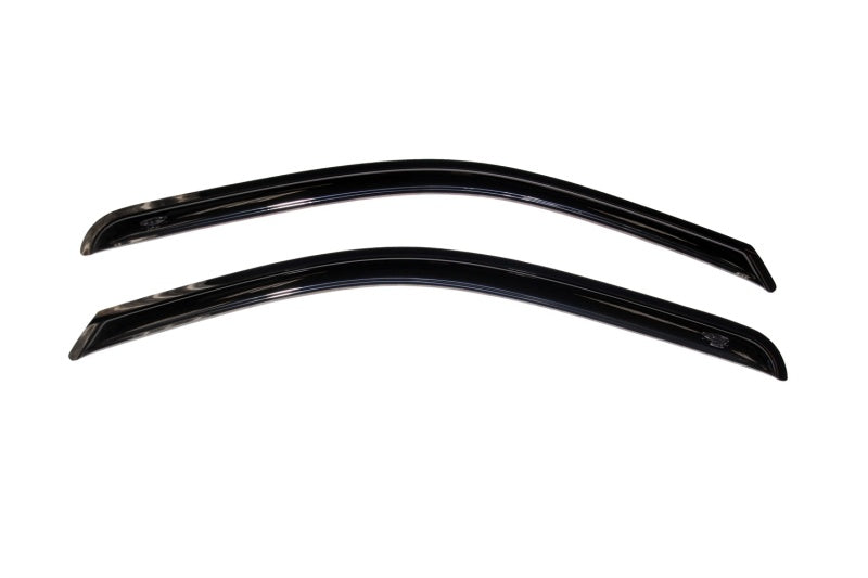 AVS Ventvisor Outside Mount Window Deflectors (2PC, Smoke): Dodge RAM 1500 Standard Cab 2009 - 2018