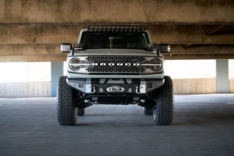 DV8 Offroad Front Bumper Winch Capable | Ford Bronco (21-26) (FBBR-01)