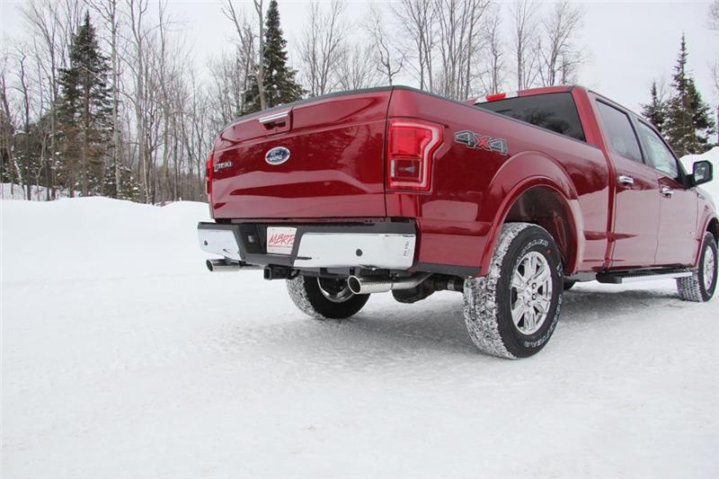 MBRP 3in Cat-Back Single Side T409 Exhaust System | Ford F-150 2.7L / 3.5L EcoBoost (15) (S5253409)