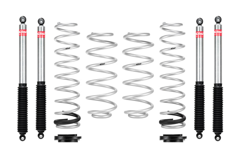 Eibach PRO-TRUCK-LIFT Stage 1 3" Lift Kit (F&R): Jeep Wrangler Unlimited JL Rubicon 2018-2025 2.0/3.6L