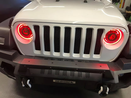 ORACLE Lighting Bi-LED Projector Headlights w/ BC1 Controller: Jeep Gladiator / Wrangler JL (18-24)