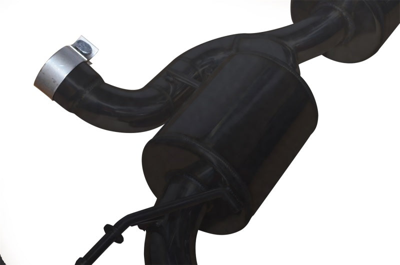 Injen Stealth Black Dual Exhaust System Black Tips (REAR): Jeep Wrangler JK 2007-18 3.6/3.8L
