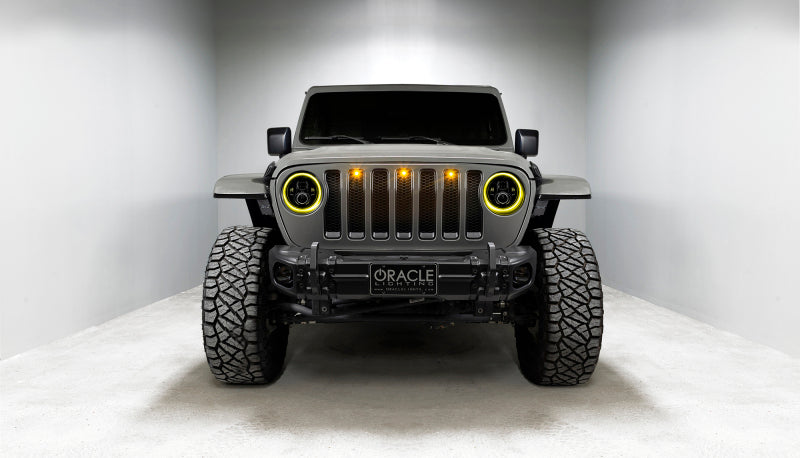 ORACLE Lighting High Powered LED Headlights (PAIR): Jeep Wrangler (18-24) / Gladiator (20-24)