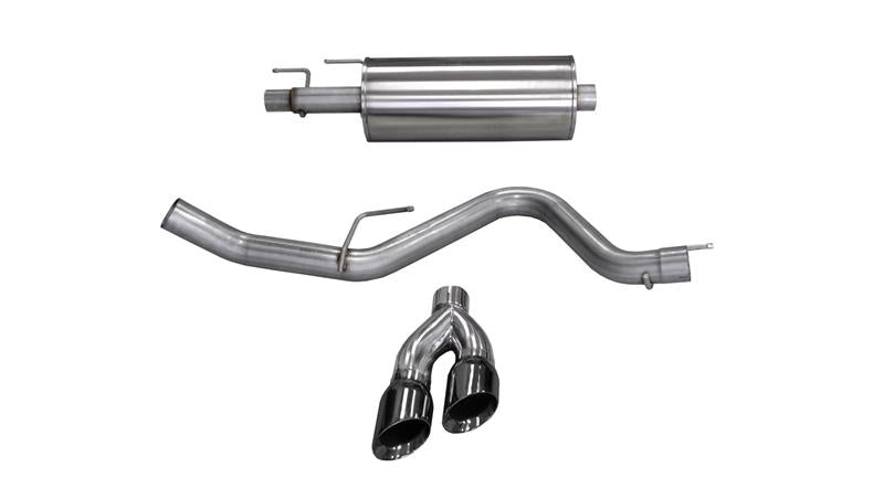 CORSA Sport / 3.0 in Cat-Back 4.0 in Twin Tips | Ford F-150 EcoBoost 2015-2020 2.7T, 3.5T (14836)