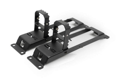DV8 Offroad Powder Coated Hinge Mounted Step: Jeep Wrangler / Gladiator (2018-2026)