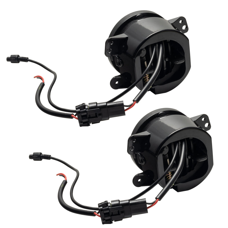 ORACLE Lighting Hi-Perf LED Fog Lights (FRONT): Jeep Wrangler / Gladiator (07-26) - Black