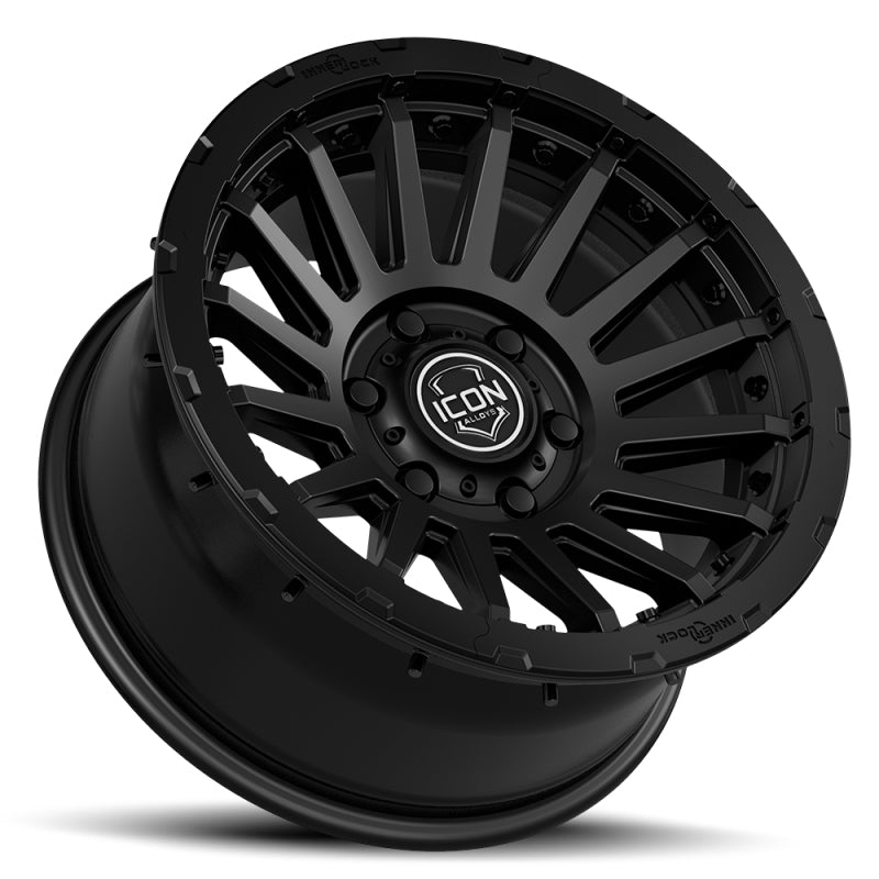 ICON Recon Pro 17x8.5 5x5 -6mm Offset Wheel | Jeep Gladiator (20-25) / Jeep Wrangler (07-25) (23617857345SB)