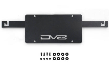 DV8 Offroad Capable Bumper Front License Plate Mount | Ford Bronco (21-26) (LPBR-04)