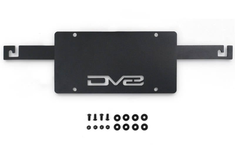 DV8 Offroad Capable Bumper Front License Plate Mount | Ford Bronco (21-26) (LPBR-04)