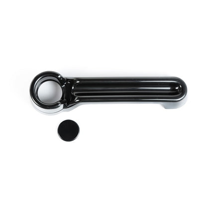 Rugged Ridge Black Paintable Door Handle Cover: Fits Most Jeep Wrangler JK Models (2007-2018)
