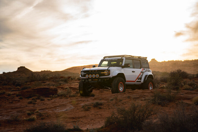 DV8 Offroad 2022+ Ford Bronco Raptor Tube Front Bumper | Ford Bronco (21-26) (FBFR-02)