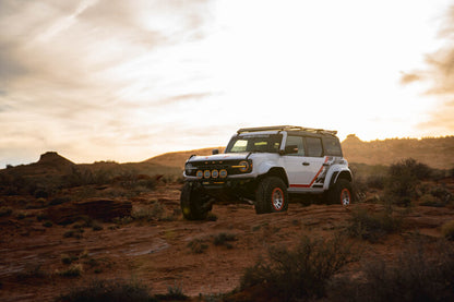 DV8 Offroad 2022+ Ford Bronco Raptor Tube Front Bumper | Ford Bronco (21-26) (FBFR-02)