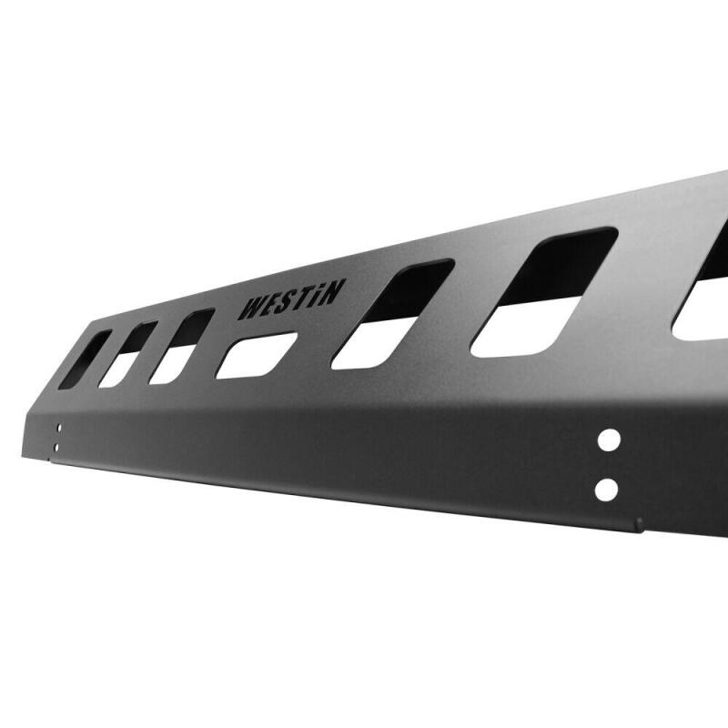 Westin Textured Black Front Bumper Skid Plate: Jeep Wrangler (18-24) / Gladiator (20-24)