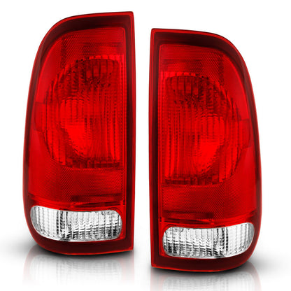 ANZO Tail Light Assembly Red/Clear Lens OE Replacement | Ford F-150 (97-03) (311307)