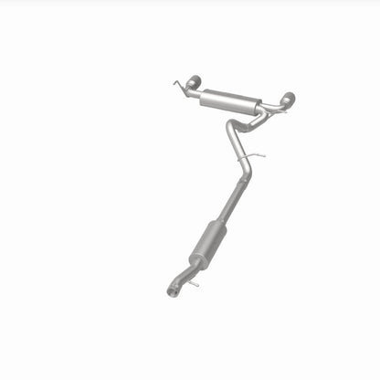 MagnaFlow Cat-Back Exhaust Black Tips (REAR): Jeep Wrangler 2012-2017 3.6L V6
