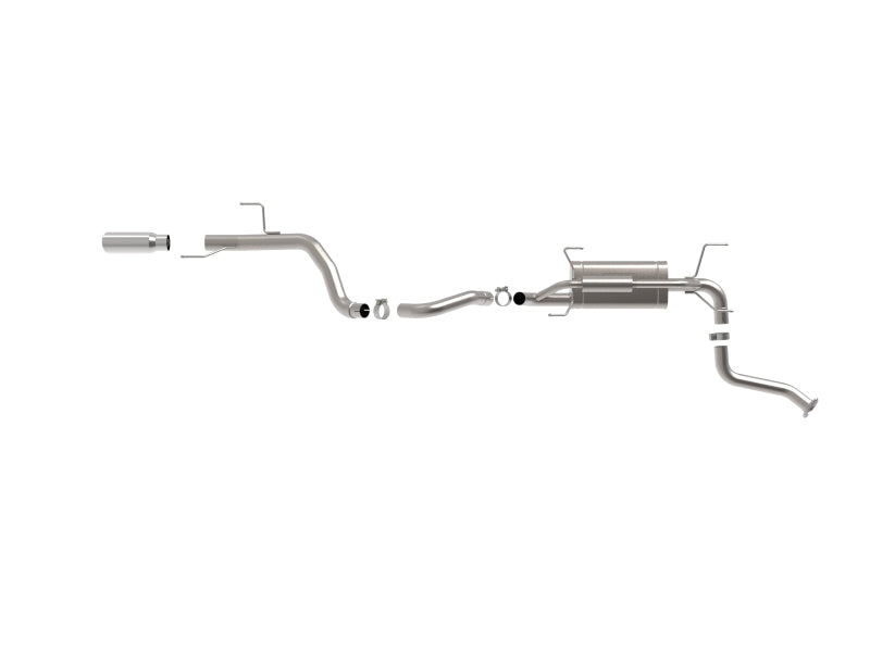 aFe 2.5-3in SS-304 Cat-Back Exhaust w/ Polished Tip | Toyota 4Runner 2025+ (49-36080-P)
