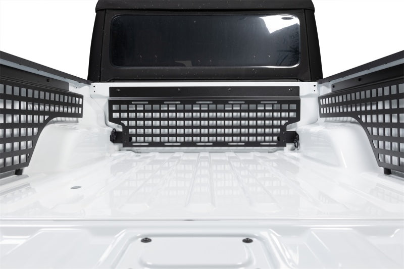 Putco Molle Front Bulkhead Panel Truck Bed Organizer: Jeep Gladiator 5ft Bed (18-26)