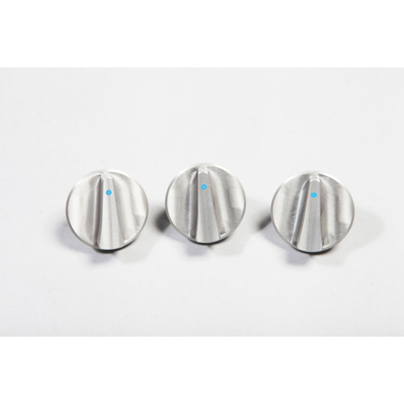 Rugged Ridge Billet Aluminum Climate Control Knob Set: Jeep Wrangler (07-18)