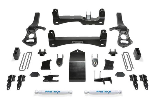 Fabtech 6" Basic Suspension System w/ Performance Shocks | GM K1500 Pickup (19-22) (K1132)