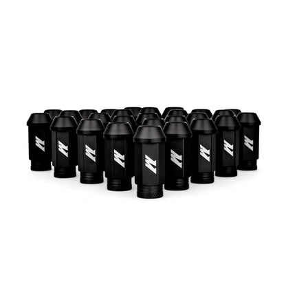 Mishimoto Aluminum Locking Lug Nuts M12x1.5 27pc Set | Ford Bronco (21-26) (MMLG-15-27LBK)