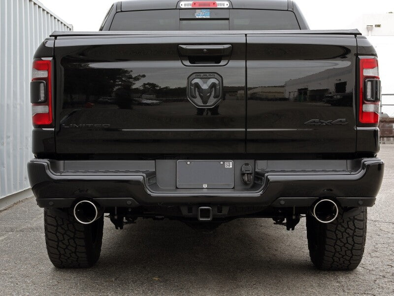 aFe Large Bore-HD 3in 409 SS DPF-Back Exhaust w/ Polished Tip: Ram 1500 3.0L (19-24)