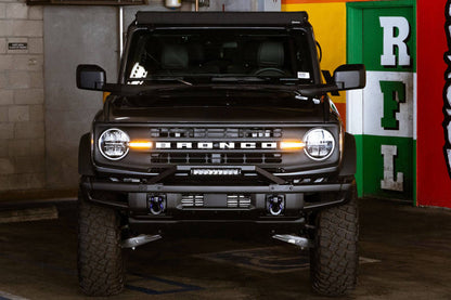 DV8 Offroad Factory Modular Front Bumper Bull Bar | Ford Bronco (21-26) (LBBR-04)