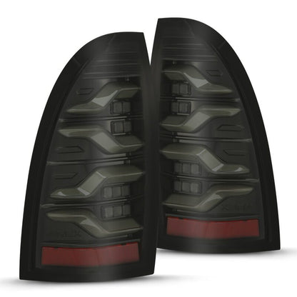 AlphaRex LUXX-Series LED Tail Lights Alpha-Black | Toyota Tacoma (05-15) (680050)