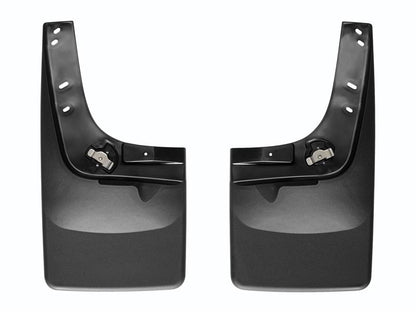 WeatherTech 14+ GMC Sierra/Sierra Denali No Drill Mudflaps | GMC Sierra 1500 (19-26) / Sierra 2500HD/3500HD (20-26) (110036)