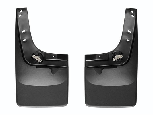 WeatherTech 14+ GMC Sierra/Sierra Denali No Drill Mudflaps | GMC Sierra 1500 (19-26) / Sierra 2500HD/3500HD (20-26) (110036)