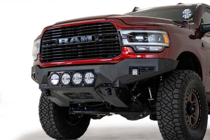 Addictive Desert Designs Bomber Front Bumper Rigid 6" Lights (FRONT): Fits RAM 2500/3500 2019-2026