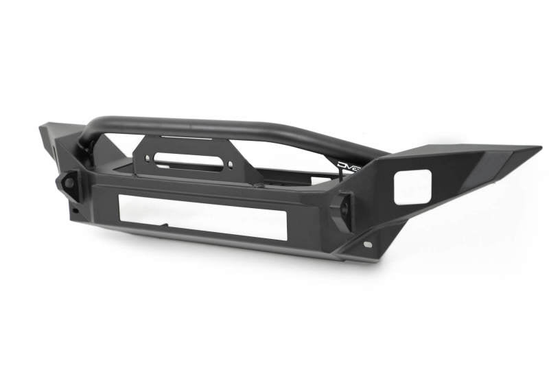 DV8 Offroad Mid-Width Winch Front Bumper: Fits Most Jeep Wrangler / Gladiator Models (2018-2026)