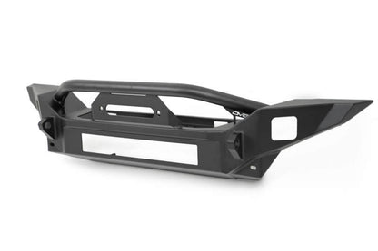 DV8 Offroad Mid-Width Winch Front Bumper: Fits Most Jeep Wrangler / Gladiator Models (2018-2026)