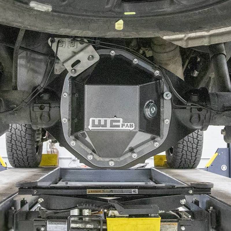 Wehrli Gloss White Rear Differential Cover: Ram 2500 / Ram 3500 2019-2024