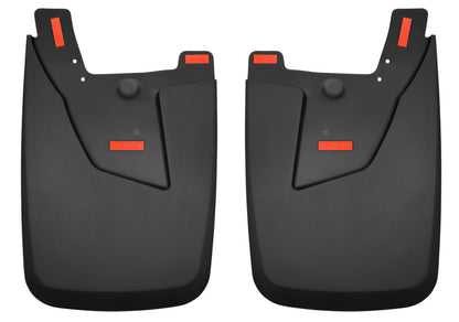 Husky Liners Custom-Molded Rear Mud Guards: Ram 2500 / 3500 2019-2024 w/ OEM Fender Flares
