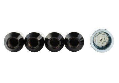 Ford Racing M12 x 1.5 Black Security Lug Nut Kit | Ford Bronco (21-26) (M-1A043-B)