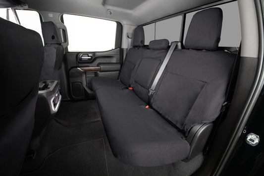 Covercraft 15-22 Chevrolet Colorado Polycotton SeatSaver Custom Second Row Seat Covers - Charcoal
