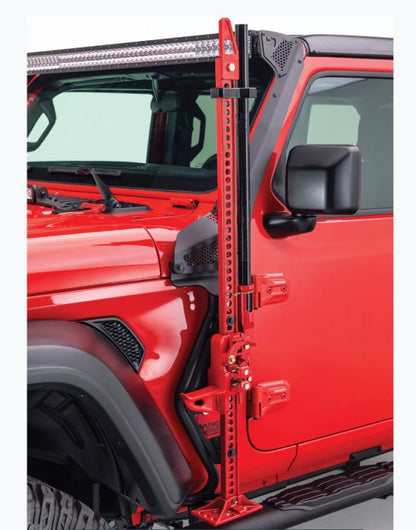 Go Rhino Exterior Jack Mount: Jeep Wrangler / Gladiator (07-26)