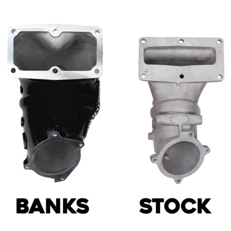 Banks Power Monster-Ram Intake System 3-3/8in Inlet (F&R): RAM 2500/3500 2019-2026 6.7L Cummins Black