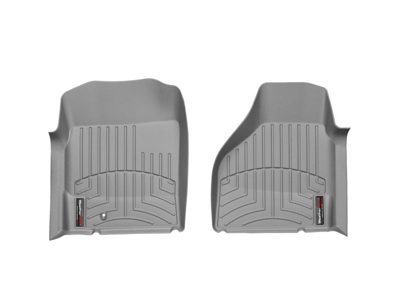 WeatherTech FloorLiner Front Floor Mats (Gray): Dodge Ram 2002 - 2009 4WD (1500, 2500, 3500)