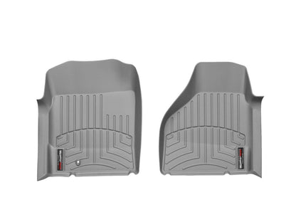 WeatherTech FloorLiner Front Floor Mats (Gray): Dodge Ram 2002 - 2009 4WD (1500, 2500, 3500)