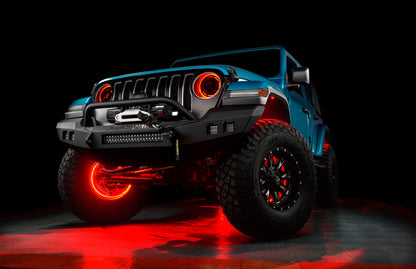 ORACLE Lighting Bi-LED Projector Headlights w/ BC1 Controller: Jeep Gladiator / Wrangler JL (18-24)