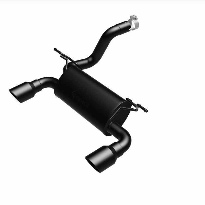 MagnaFlow Street Series Axle-Back Perf Exhaust Dual Black Tips (REAR): Jeep Wrangler JL 2018-2024 2.0/3.6L