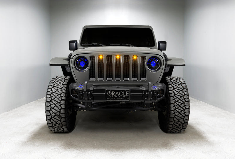 ORACLE Lighting Bi-LED Projector Headlights w/ BC1 Controller: Jeep Gladiator / Wrangler JL (18-24)