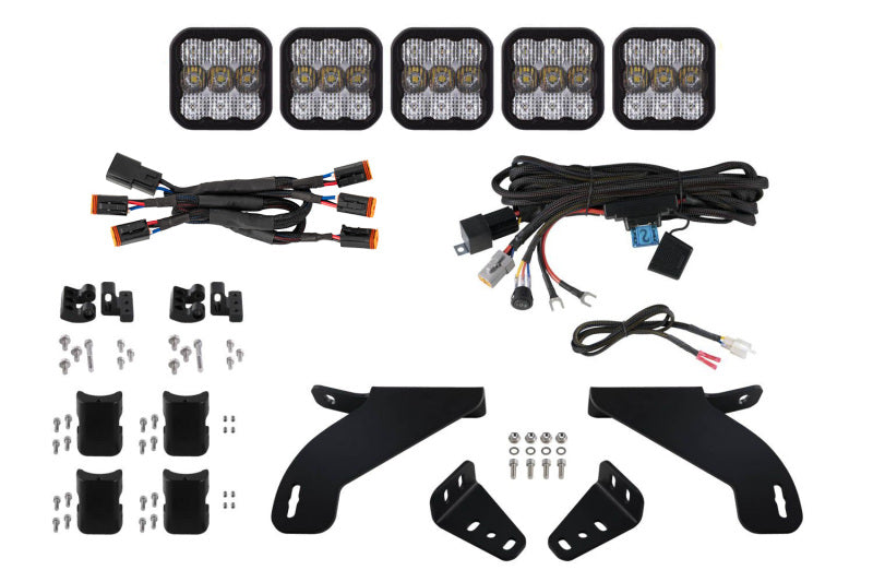 Diode Dynamics SS5 Grille CrossLink Lightbar Kit | Ford F-150 (21-23) / Raptor (21-23) (DD7321)