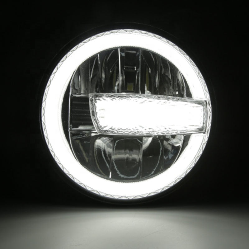 Raxiom 7-Inch LED Headlights w/ Halos | Jeep Wrangler TJ / JK (J155018)