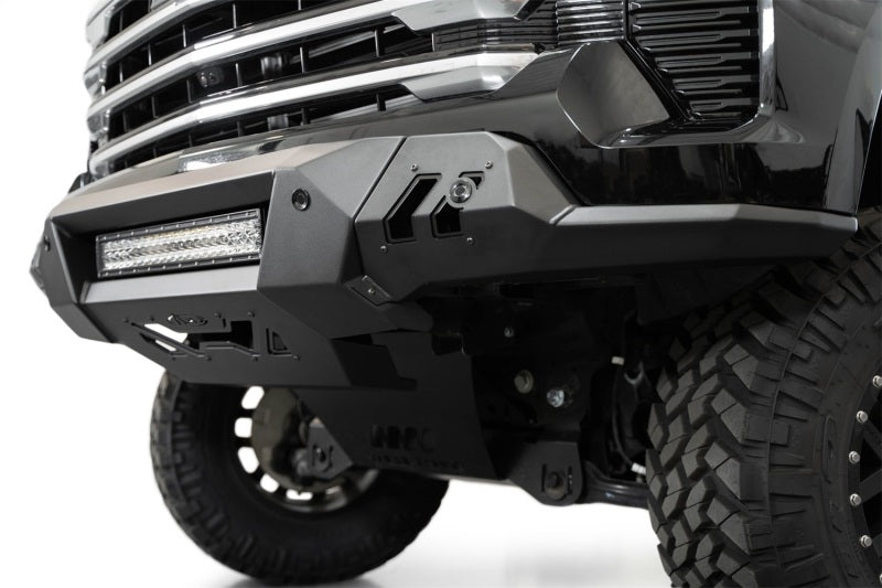 Addictive Desert Designs Black Label Front Bumper | Chevrolet Silverado 1500 (19-26) / Silverado ZR2 (22-26) (F140300010103)