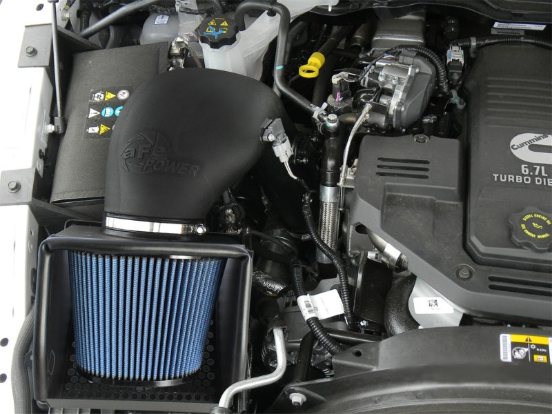 aFe POWER Magnum FORCE Stage-2 Cold Air Intake Pro 5R Filter: RAM 2500/3500 2013-2018 6.7L Cummins (54-32412)